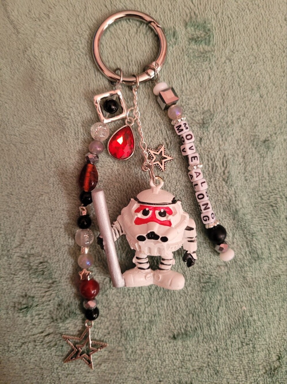 Vintage M&M Stormtrooper Keychain